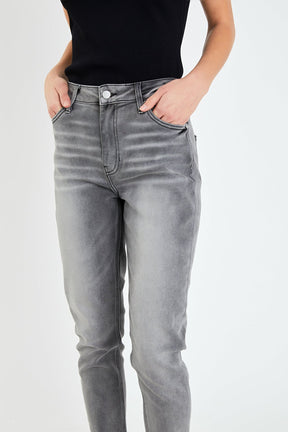 ENGLISH FACTORY - English Factory - High Waist Skinny Jeans - DENIM available at Objectrare