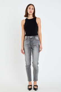ENGLISH FACTORY - High Waist Skinny Jeans - DENIM available at Objectrare