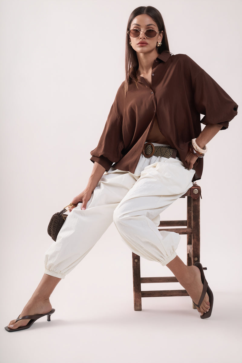 Balloon Sleeve Blouse