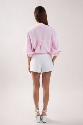 ENGLISH FACTORY - Balloon Sleeve Blouse - SHIRTS & BLOUSES available at Objectrare