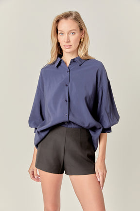 Balloon Sleeve Shirt