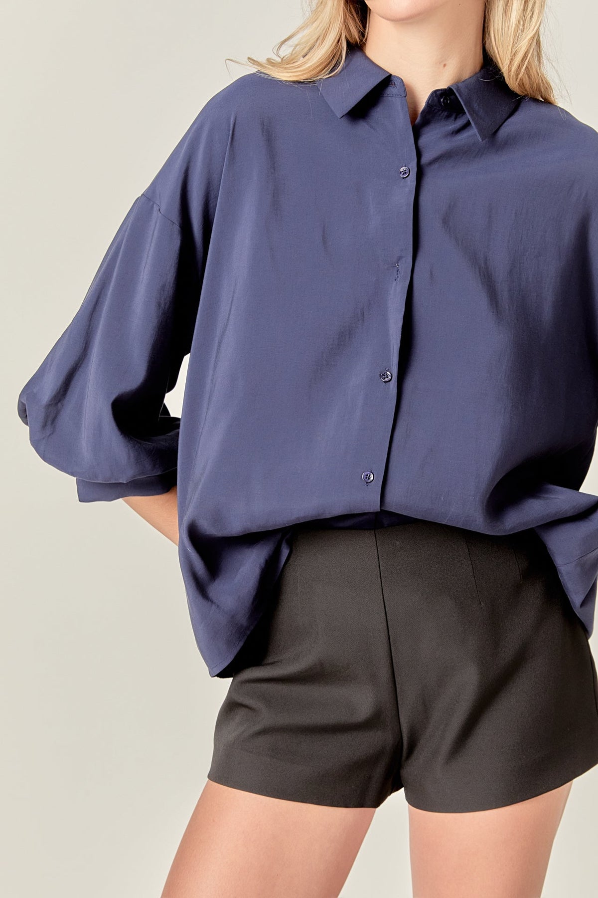 Balloon Sleeve Blouse