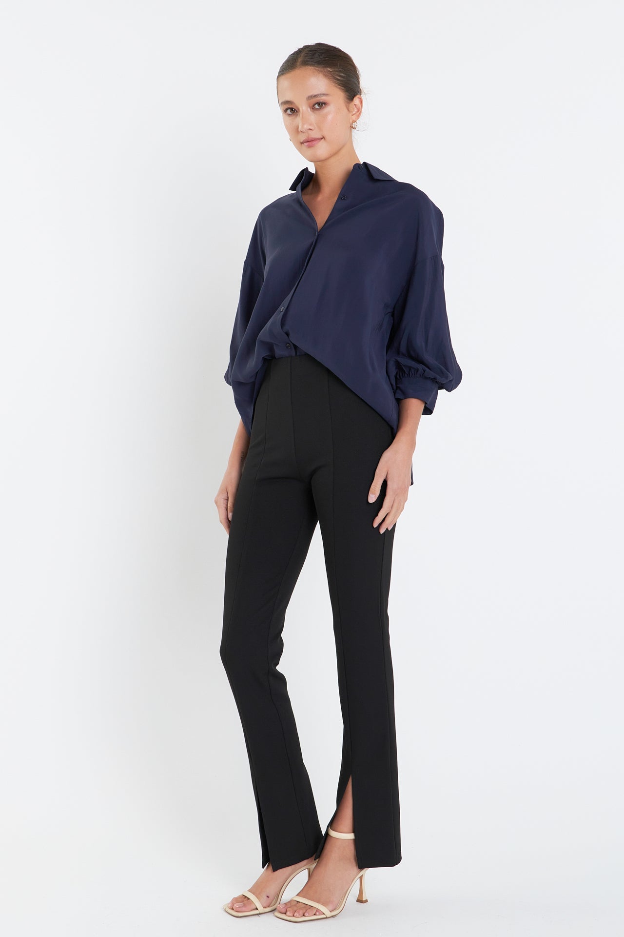 ENGLISH FACTORY - English Factory - Balloon Sleeve Blouse - SHIRTS & BLOUSES available at Objectrare