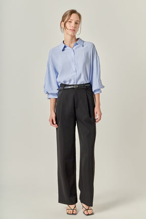 Balloon Sleeve Blouse