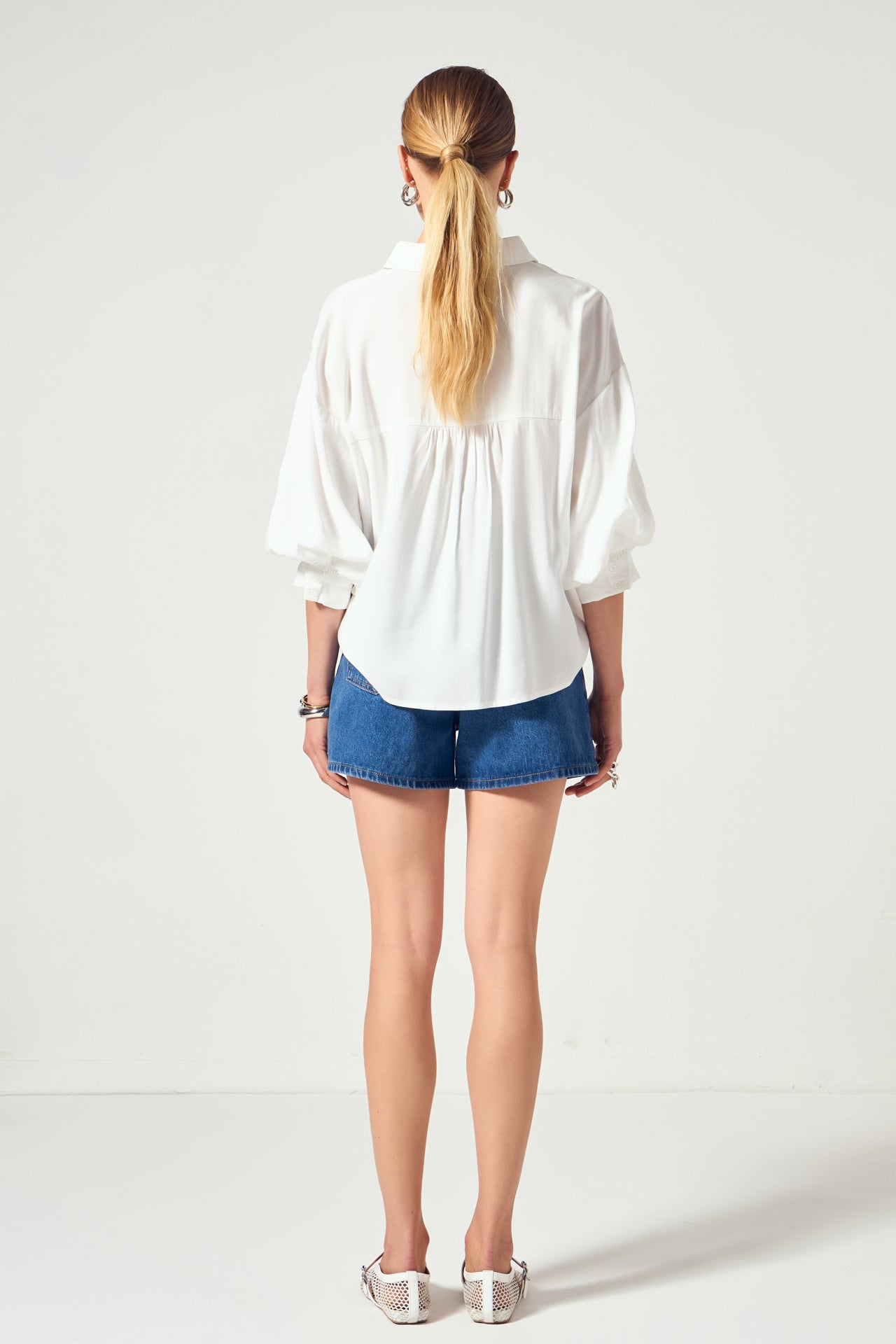 Balloon Sleeve Shirt