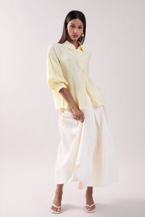 ENGLISH FACTORY - Balloon Sleeve Blouse - SHIRTS & BLOUSES available at Objectrare