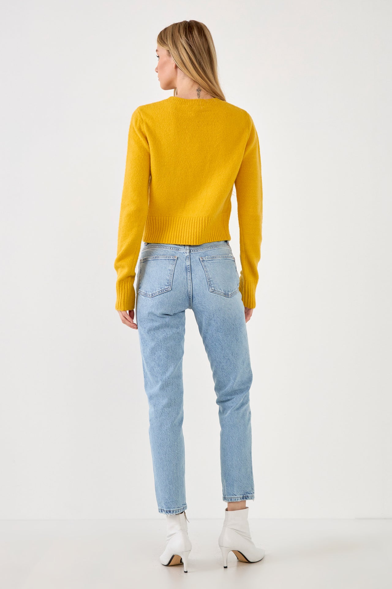 ENGLISH FACTORY - Heart Button Knit Cardigan - SWEATERS & KNITS available at Objectrare