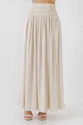 ENDLESS ROSE - Endless Rose - Elastic Waist Maxi Skirt - SKIRTS available at Objectrare