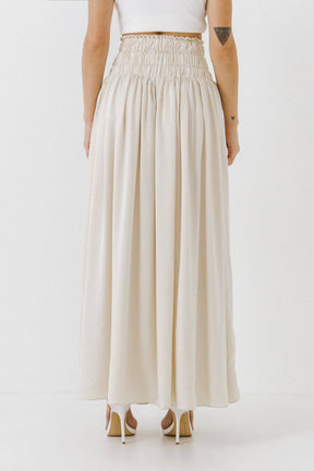 ENDLESS ROSE - Endless Rose - Elastic Waist Maxi Skirt - SKIRTS available at Objectrare