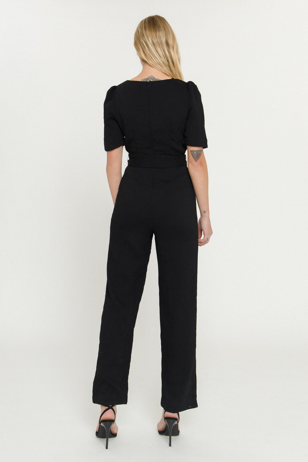 ENDLESS ROSE - Double Button Jumpsuit - JUMPSUITS available at Objectrare