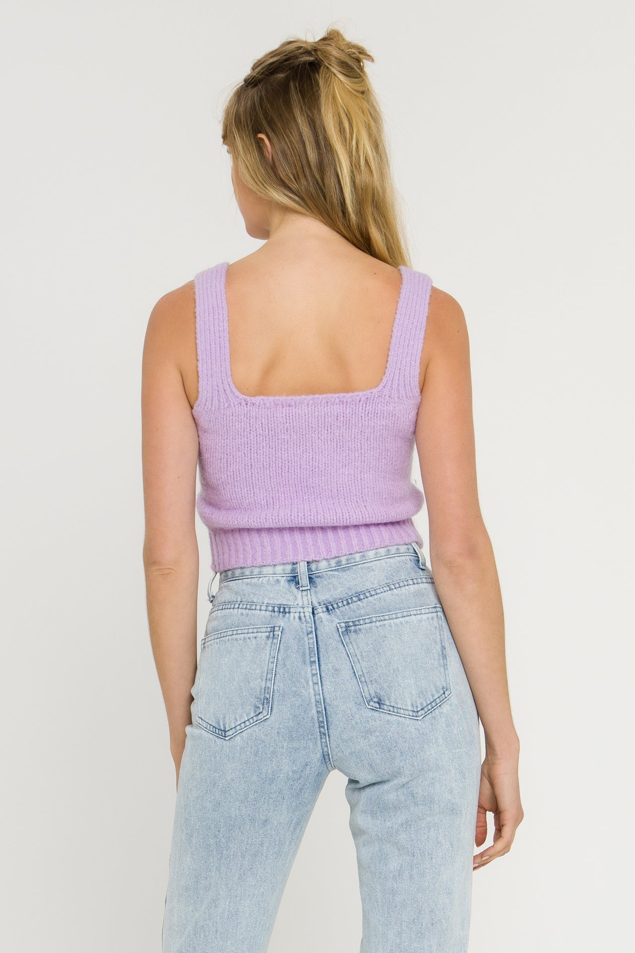 ENGLISH FACTORY - Floral Embroidered Knit Top - SWEATERS & KNITS available at Objectrare