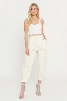 ENDLESS ROSE - Cropped Knit Top - SWEATERS & KNITS available at Objectrare