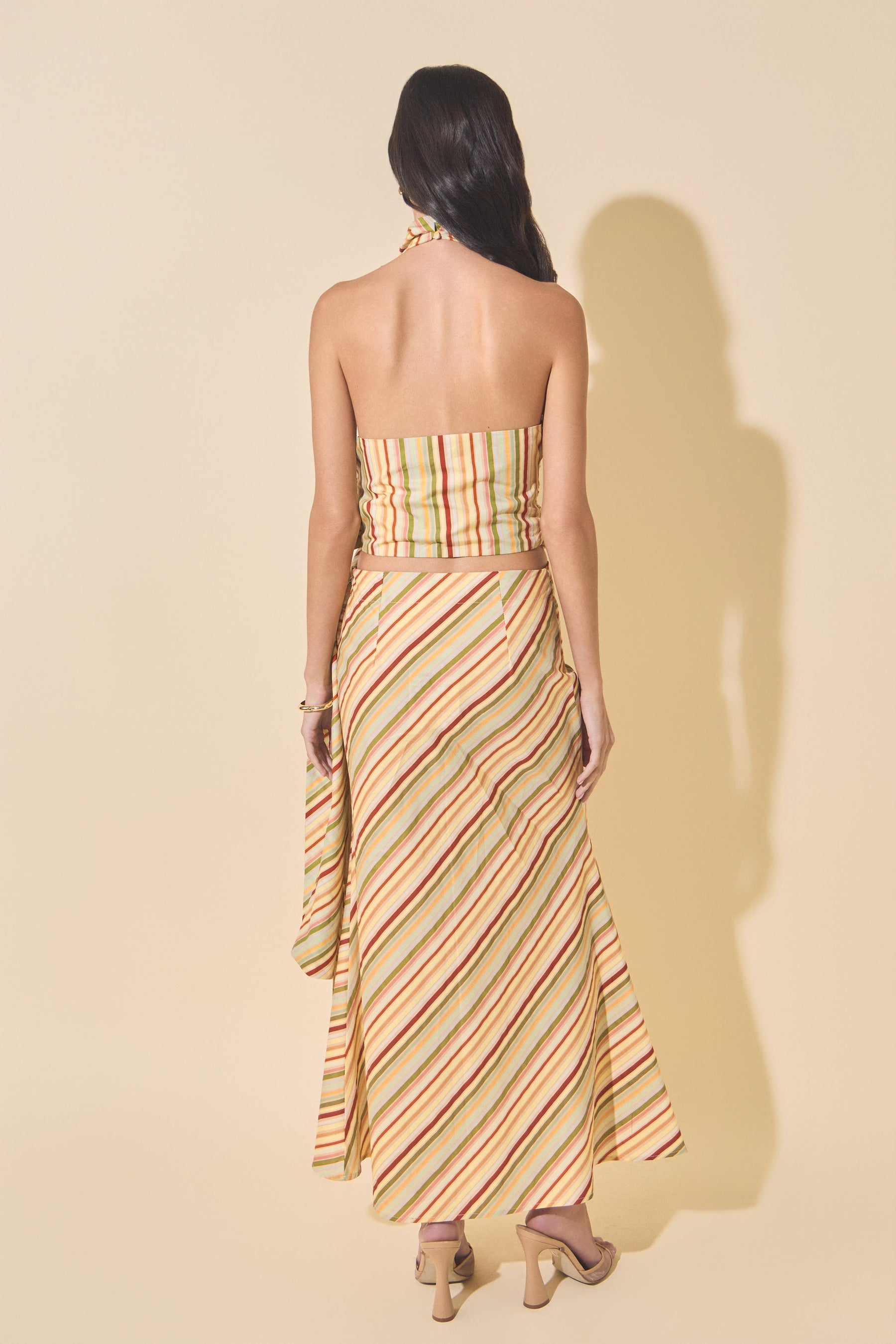 Draped Halter Top