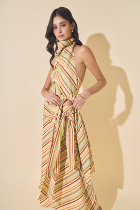 Draped Halter Top
