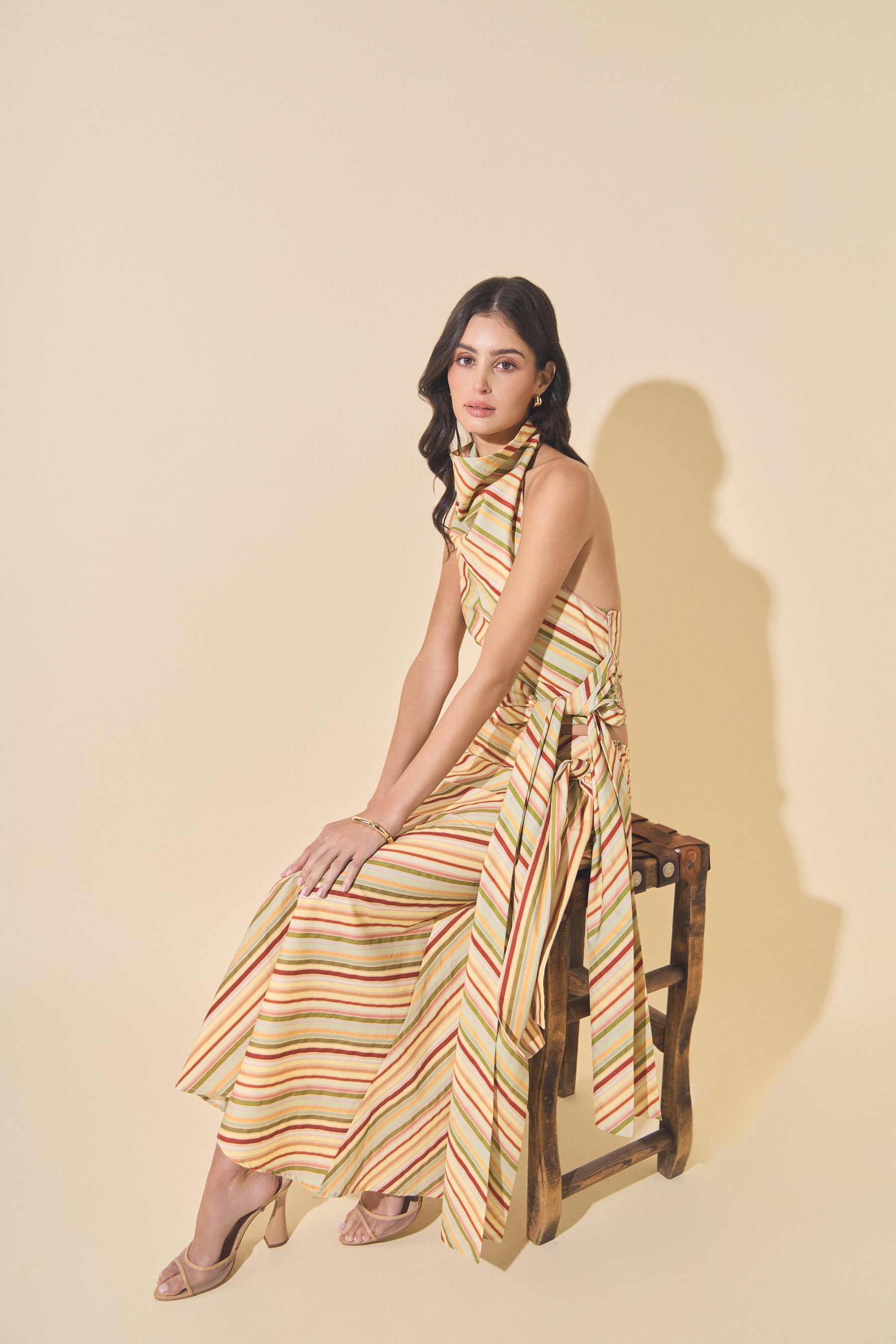 Draped Halter Top