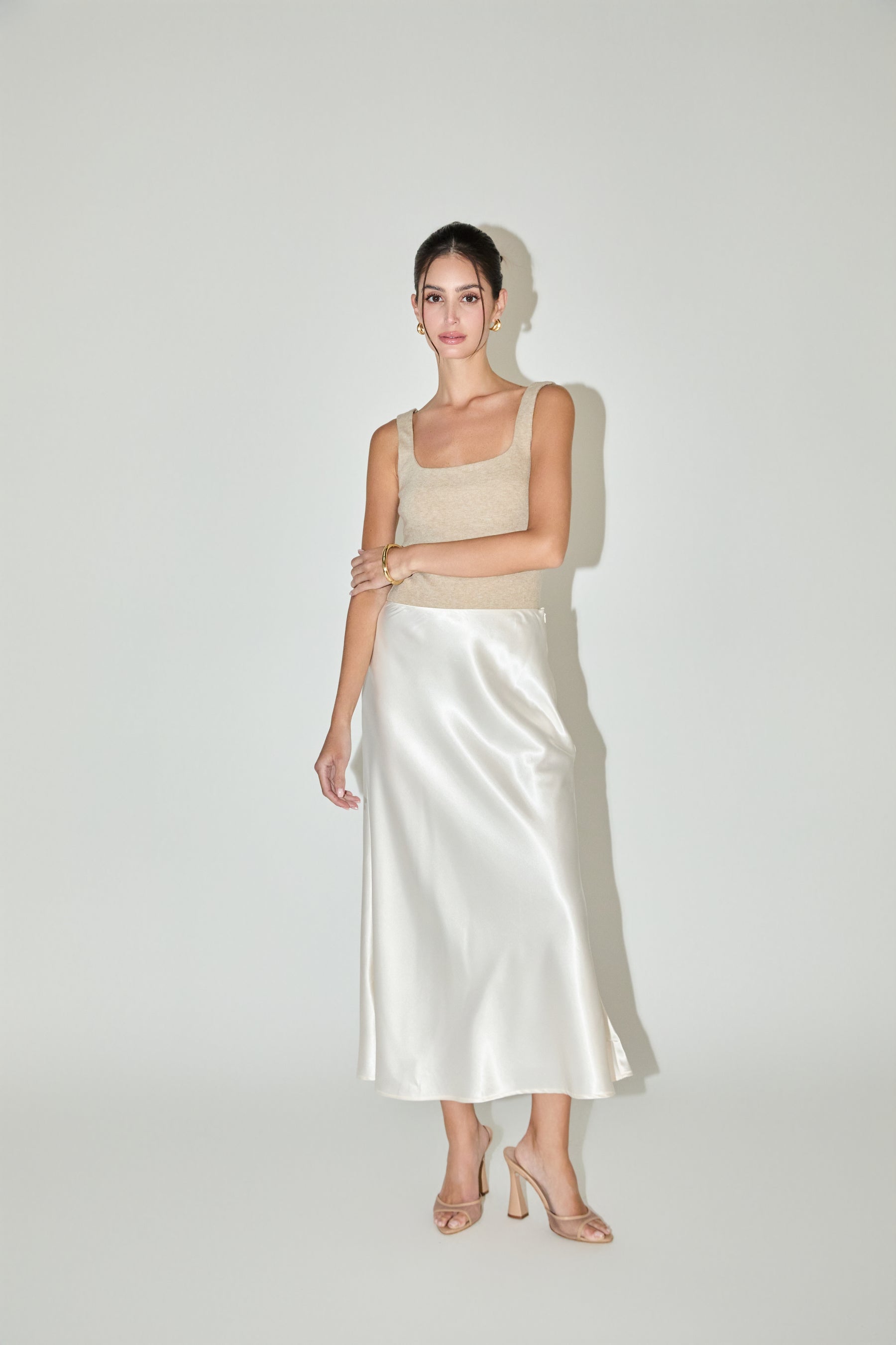 Satin Skirt