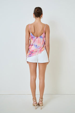 MARSY - Rolled-Up Fitted Shorts - PANTS available at Objectrare
