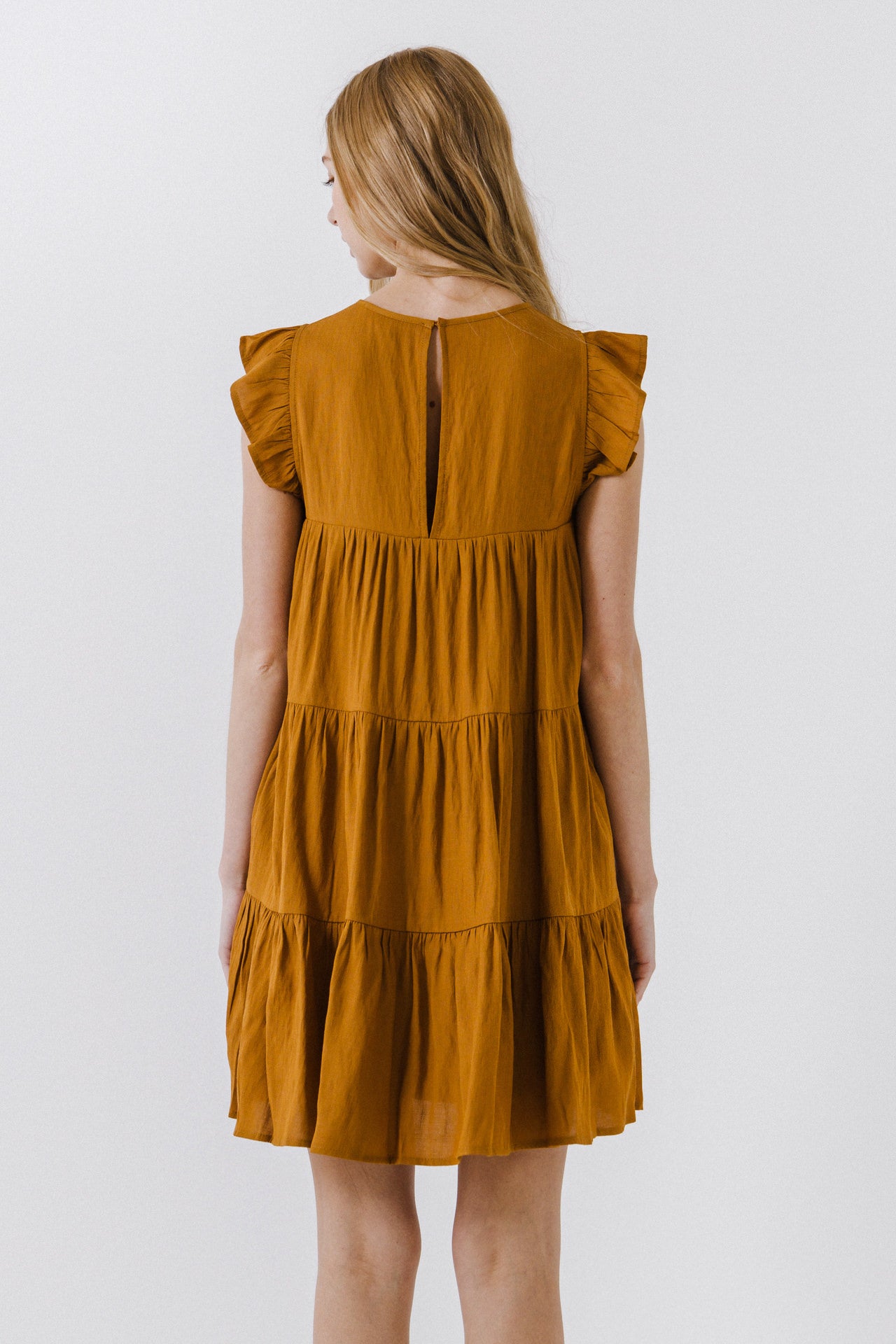 ENGLISH FACTORY - Ruffled Tiered Dress - DRESSES available at Objectrare
