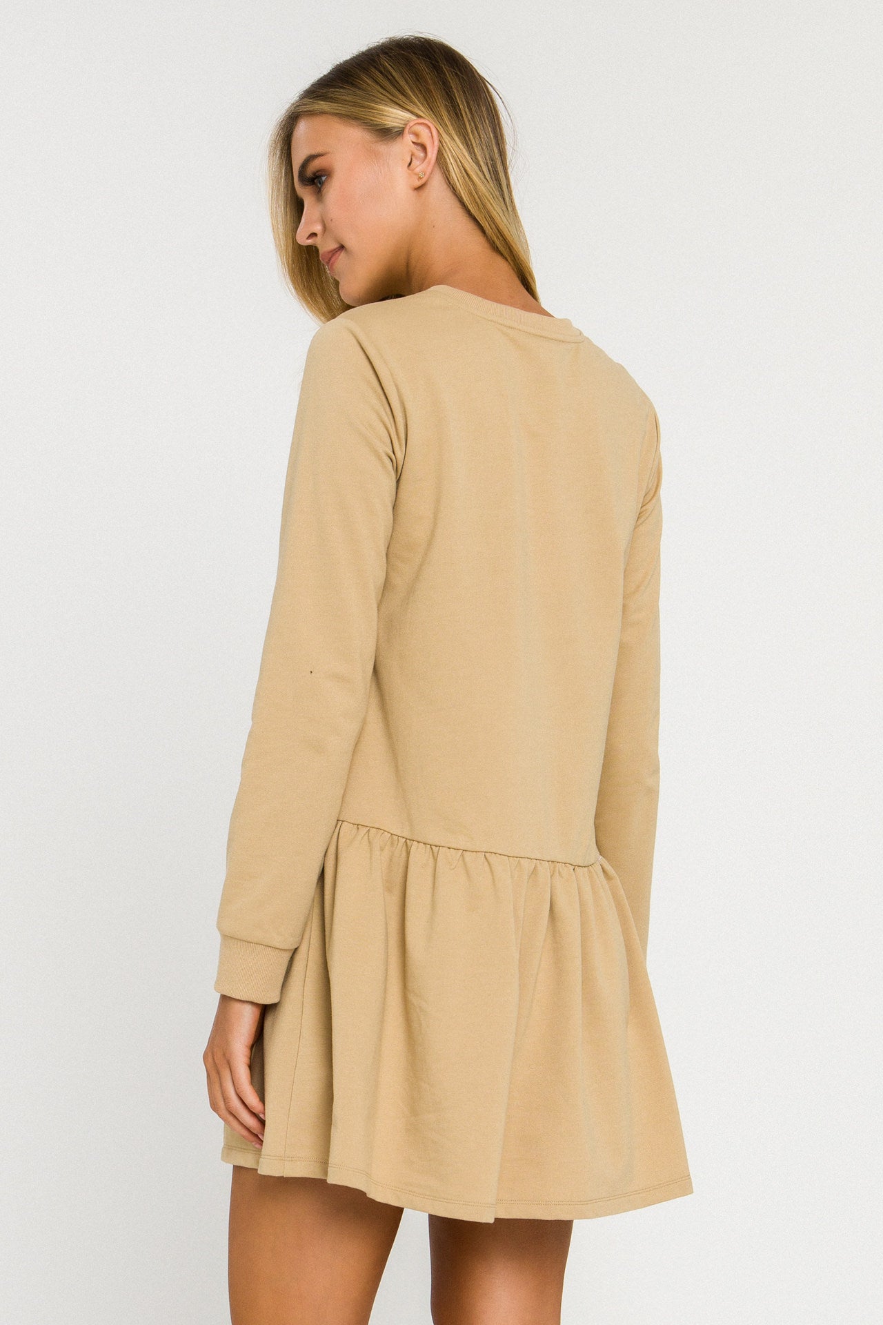 ENGLISH FACTORY - Knit Unbalanced Seam Dress - DRESSES available at Objectrare