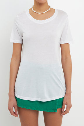 GREY LAB - Classic Round Neck T-Shirt - T-SHIRTS available at Objectrare