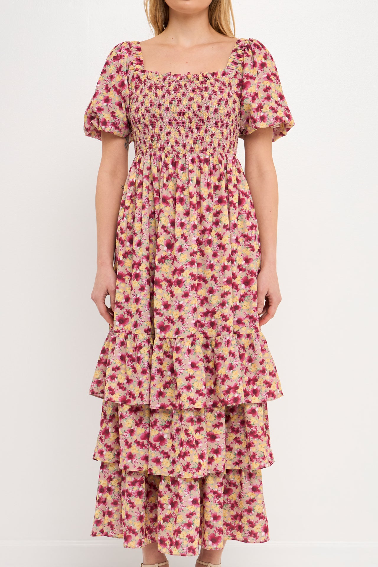 ENGLISH FACTORY - English Factory - Floral Print Maxi Dress - DRESSES available at Objectrare