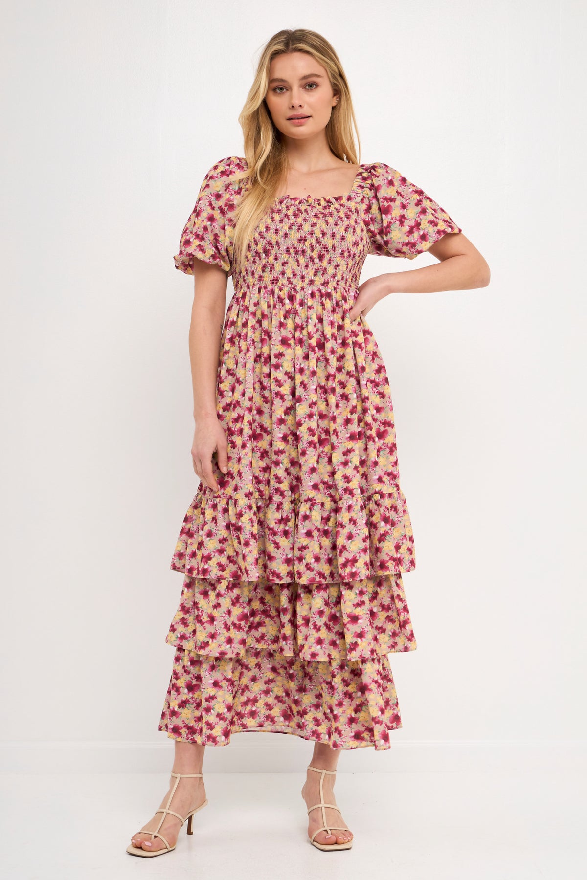 ENGLISH FACTORY - English Factory - Floral Print Maxi Dress - DRESSES available at Objectrare