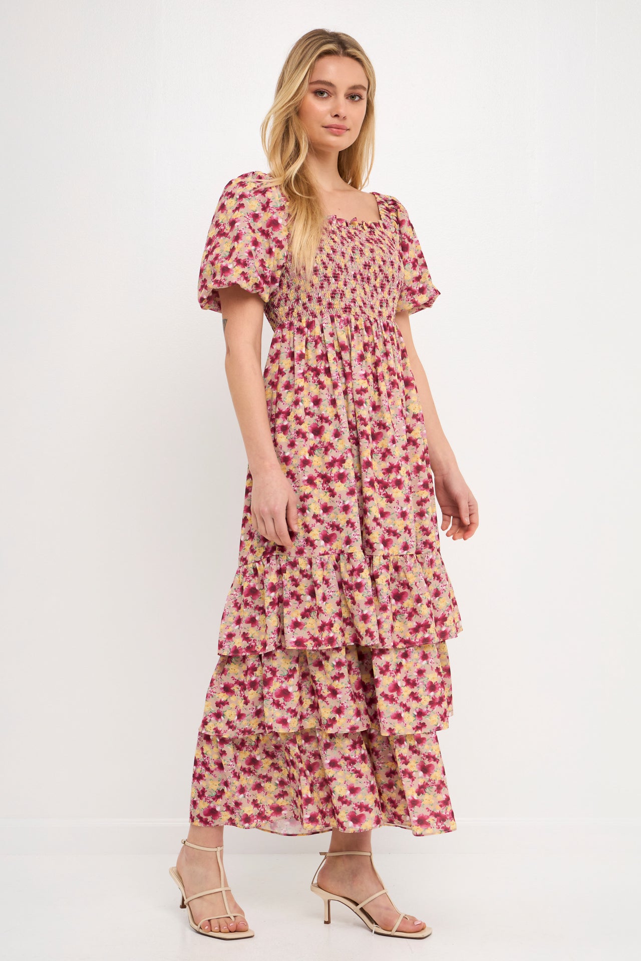 ENGLISH FACTORY - English Factory - Floral Print Maxi Dress - DRESSES available at Objectrare