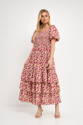 ENGLISH FACTORY - English Factory - Floral Print Maxi Dress - DRESSES available at Objectrare