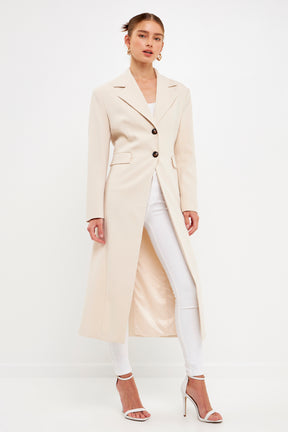 ENDLESS ROSE - Front Slit Long Jacket - COATS available at Objectrare