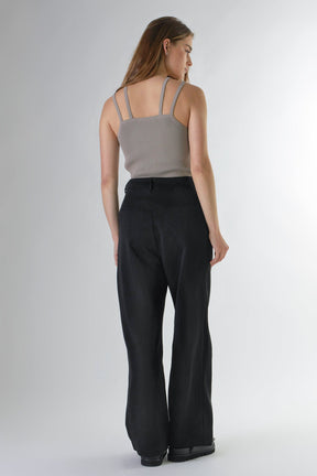 ENDLESS ROSE - High-Waisted Suit Trousers - PANTS available at Objectrare