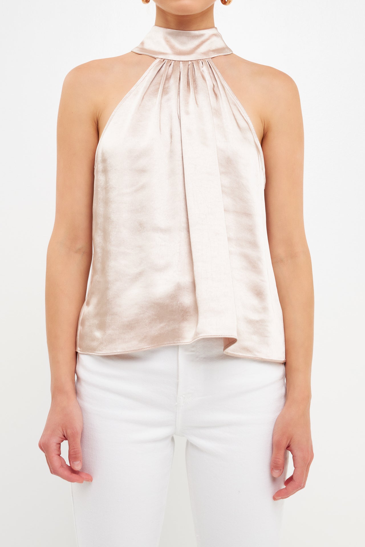 ENDLESS ROSE - Satin Top - TOPS available at Objectrare