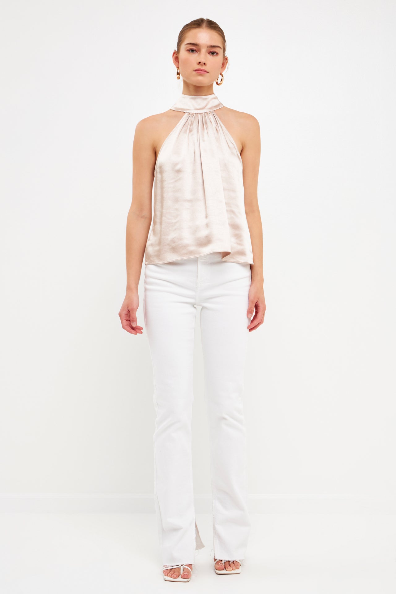 ENDLESS ROSE - Satin Top - TOPS available at Objectrare