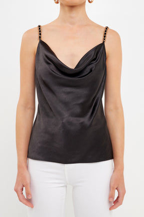 ENDLESS ROSE - Chain Strap Top - TOPS available at Objectrare