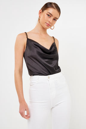 ENDLESS ROSE - Chain Strap Top - TOPS available at Objectrare