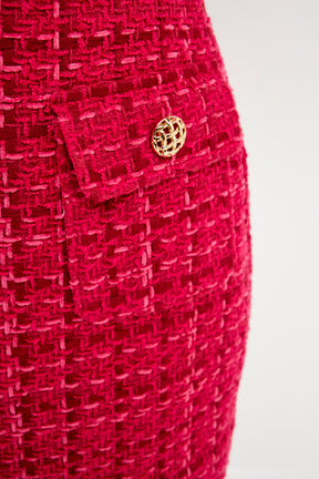 ENDLESS ROSE - Tweed Mini Skirt - SKIRTS available at Objectrare