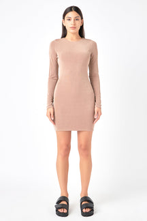 GREY LAB - Slinky Mini Dress - DRESSES available at Objectrare