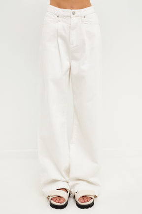 GREY LAB - High Waist Jean - JEANS available at Objectrare