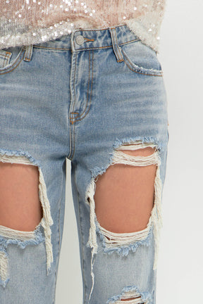 GREY LAB - Distressed Denim - JEANS available at Objectrare