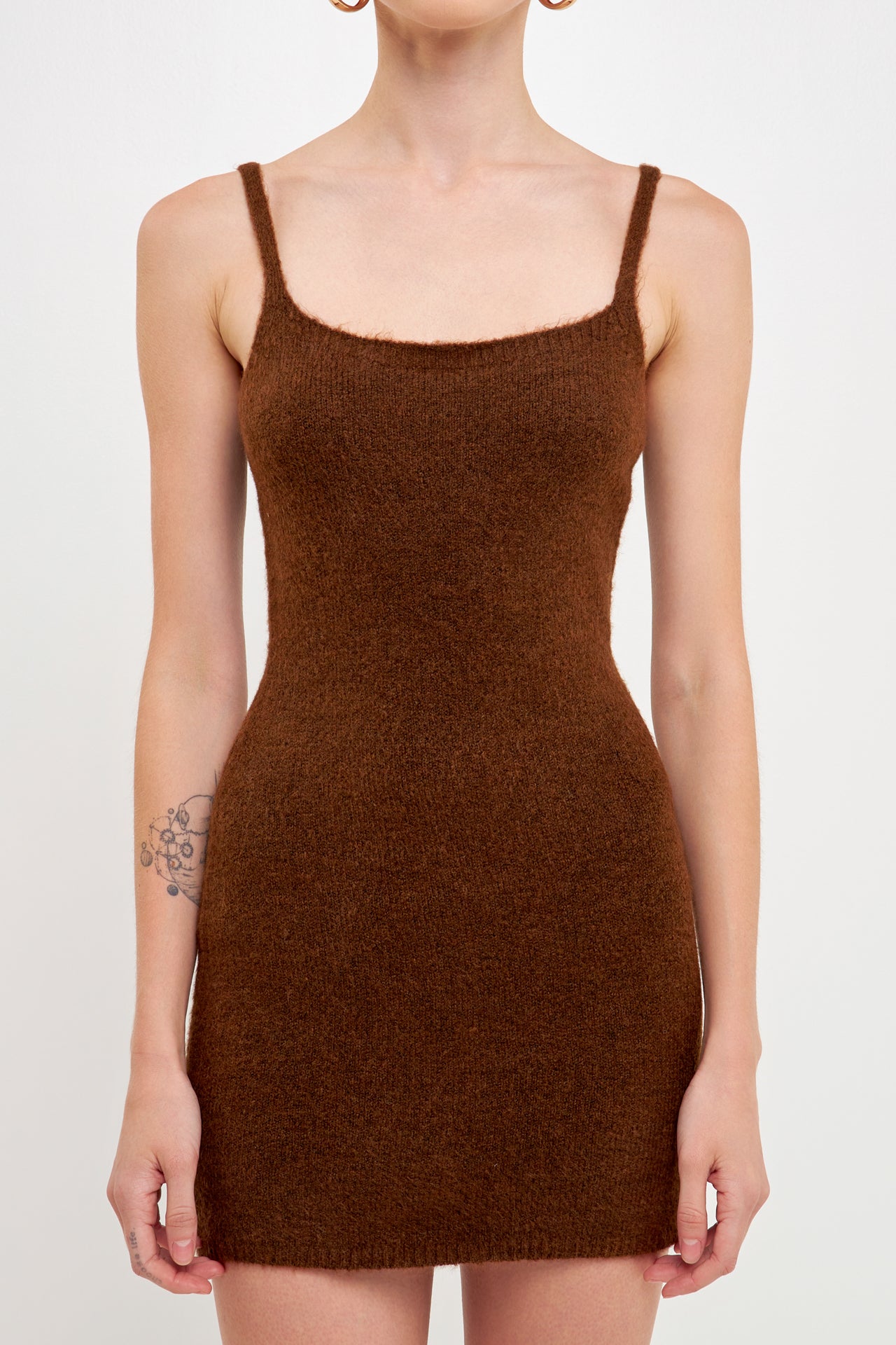 ENDLESS ROSE - Knit Mini Dress - DRESSES available at Objectrare