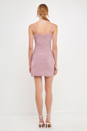 ENDLESS ROSE - Knit Mini Dress - DRESSES available at Objectrare
