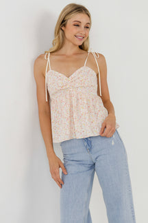 FREE THE ROSES - Straps with Floral Top - TOPS available at Objectrare