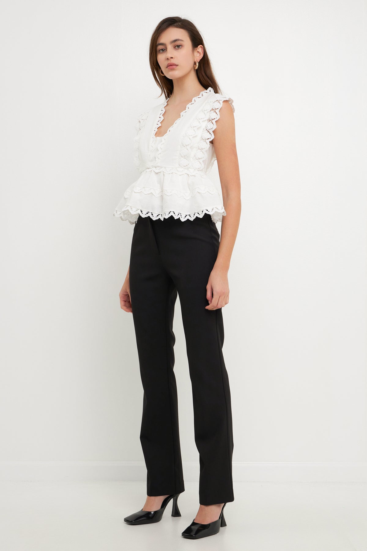 ENDLESS ROSE - Trim Detail Top - TOPS available at Objectrare