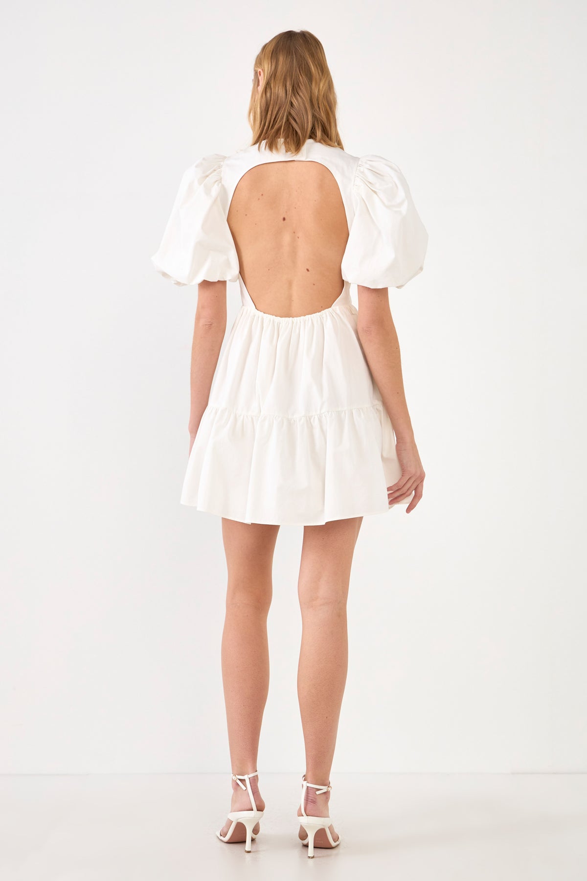ENDLESS ROSE - Cut-out at Back Detail Mini Dress - DRESSES available at Objectrare