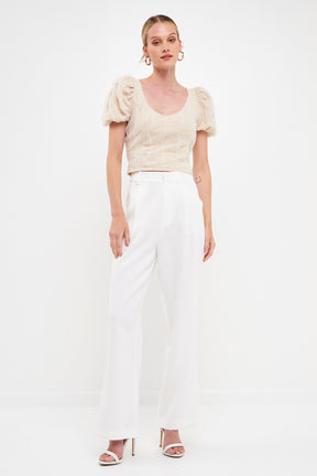 ENDLESS ROSE - Stretch Texture Top - TOPS available at Objectrare
