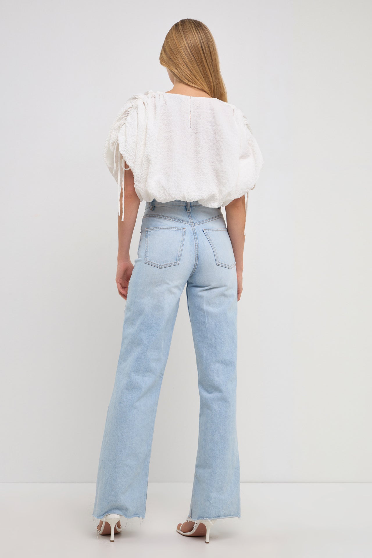 ENDLESS ROSE - Voluminous Cropped Top - TOPS available at Objectrare