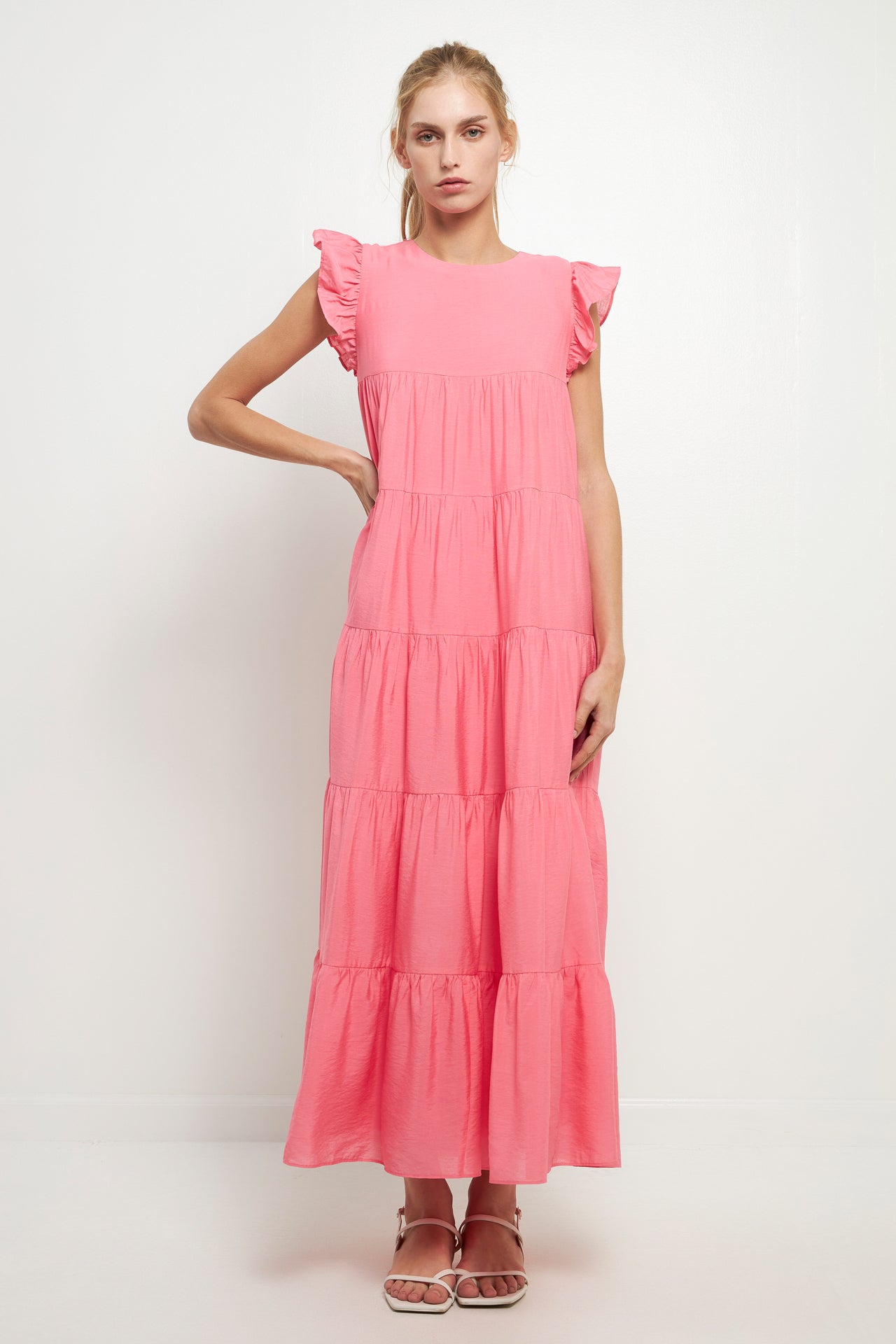 ENGLISH FACTORY - Tiered Maxi Dress - DRESSES available at Objectrare