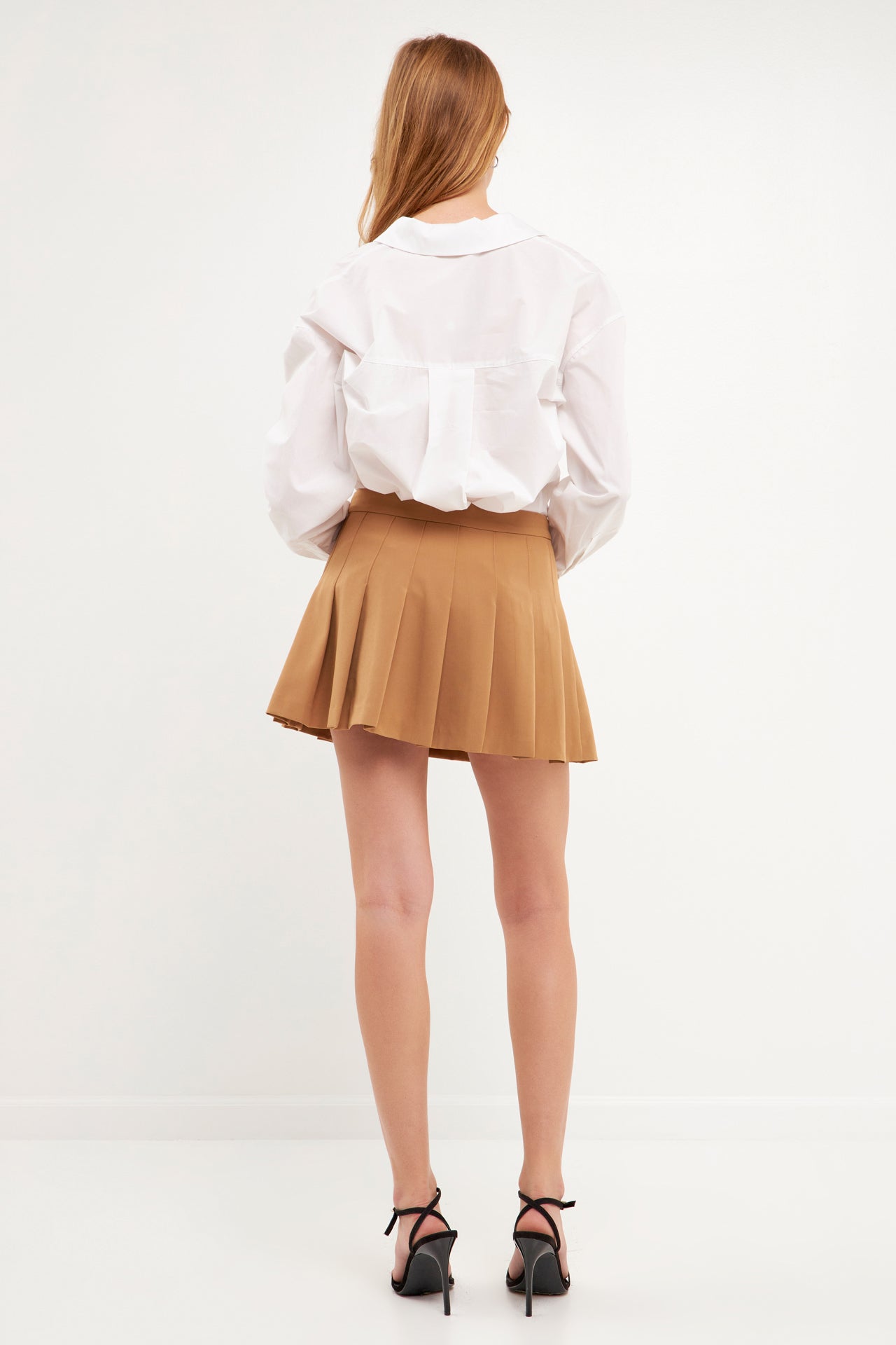 ENGLISH FACTORY - Pleated Skort - SKORTS available at Objectrare