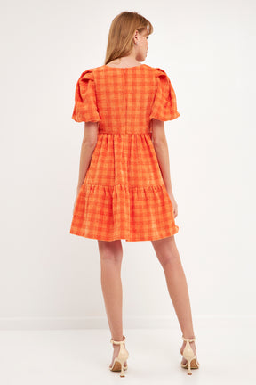 ENGLISH FACTORY - Tweed Babydoll Dress - DRESSES available at Objectrare