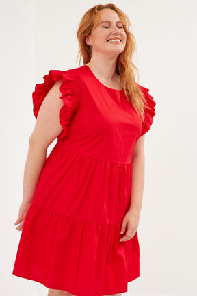 ENGLISH FACTORY - Ruffled Babydoll Mini Dress - DRESSES available at Objectrare