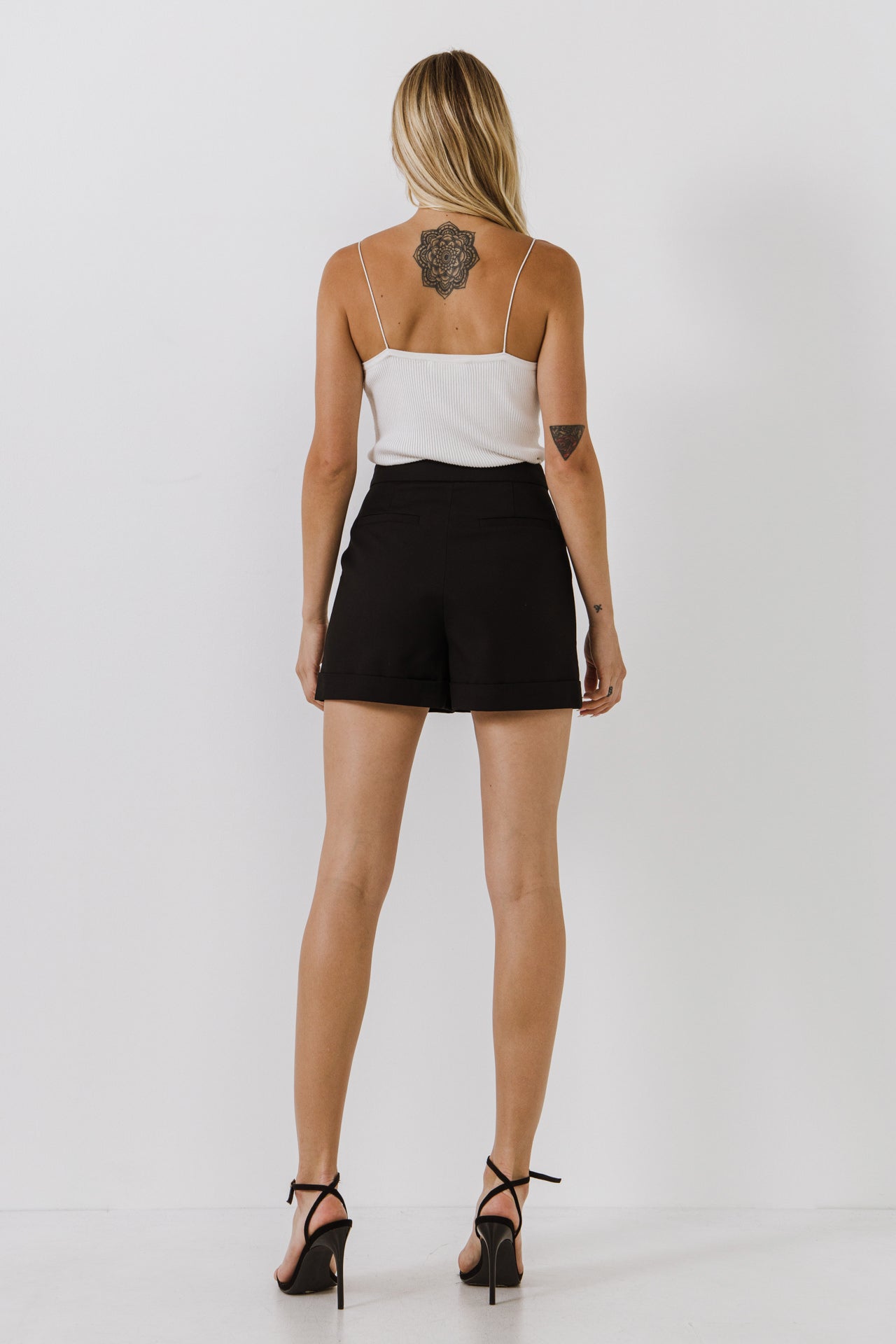 ENDLESS ROSE - Tailored Shorts - SHORTS available at Objectrare